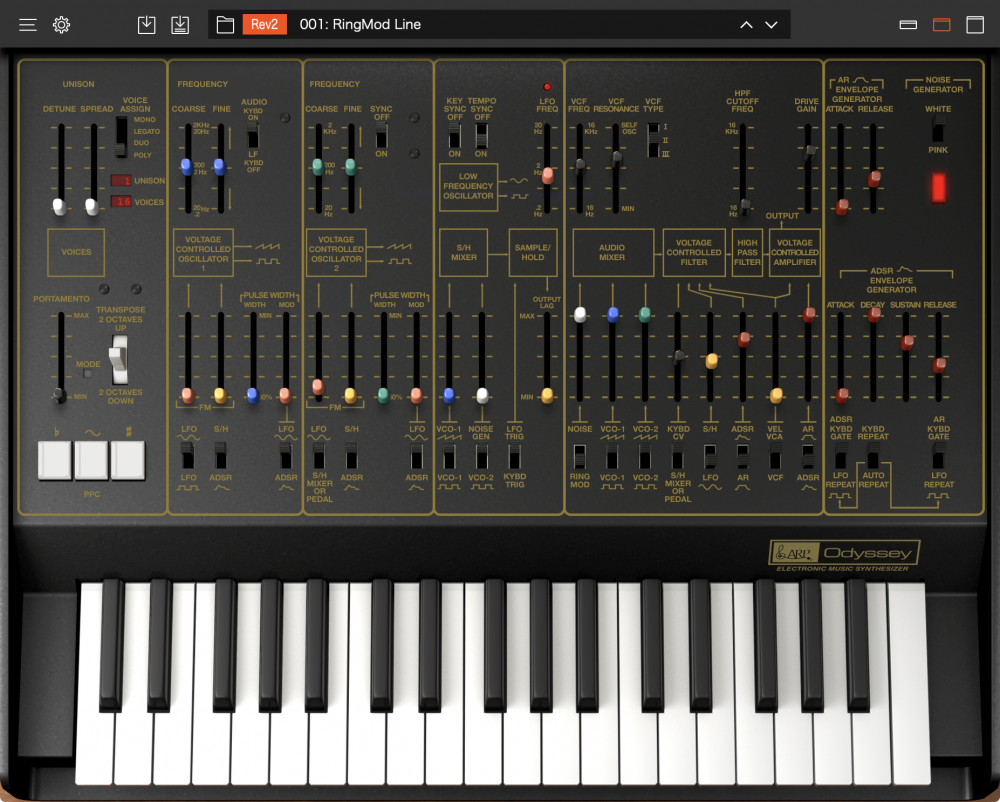 KC ARP ODYSSEY KORG Collection for Mac Win KORG Shop