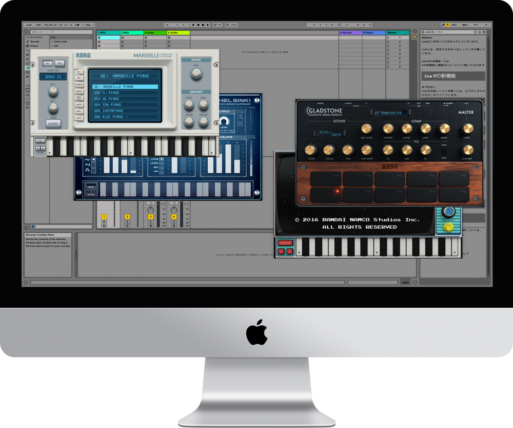 korg gadget daw for mac