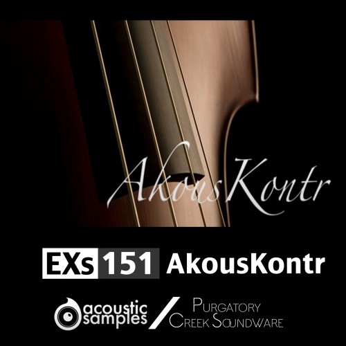 EXs151 Acousticsamples AkousKontr Bass